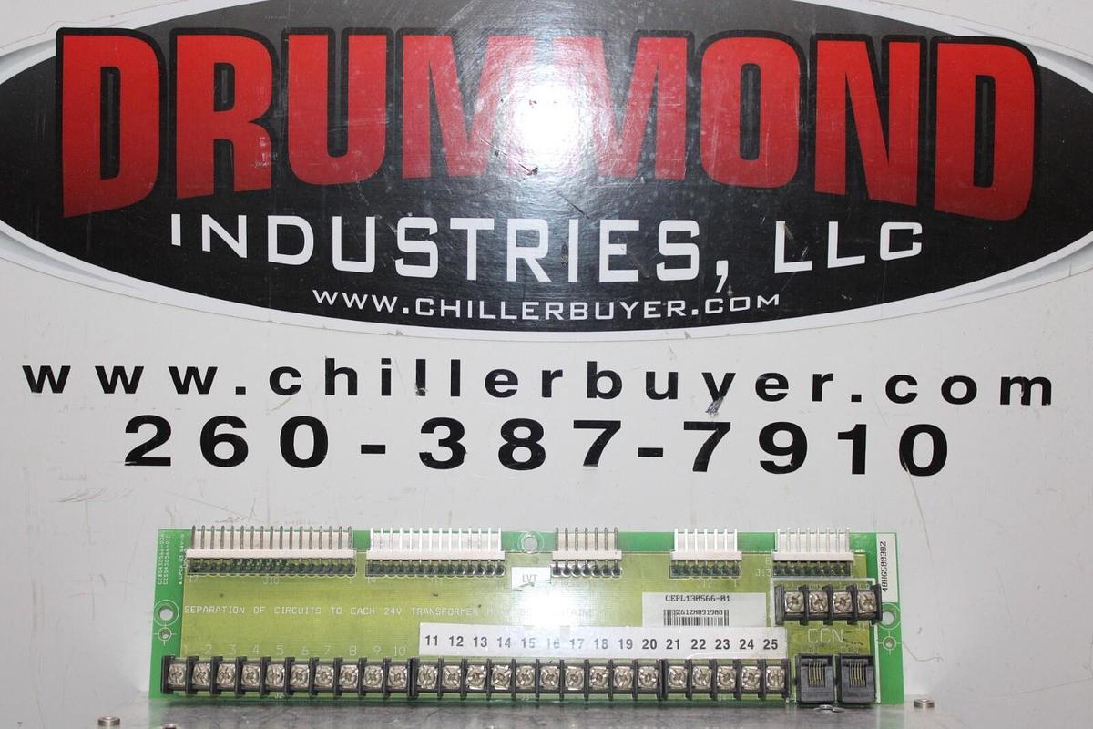 Used CARRIER HVAC TERMINAL CIRCUIT BOARD CEPL130566-01 CEBD430566-03A 48HG500382