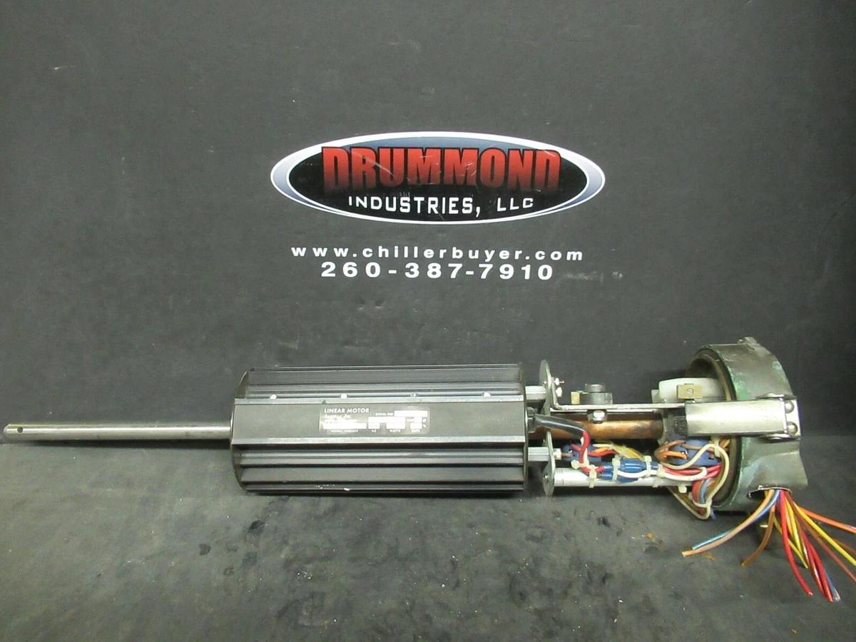 Used INNOVEX INC LINEAR MOTOR ACTUATOR 402C-06-16 9600 WATTS 220/240 VAC SINGLE PHASE