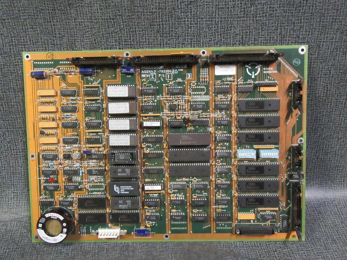 Used LIEBERT PROCESSOR ASSEMBLY BOARD 02-792205-20 REV 2 *WARRANTY INCLUDED*