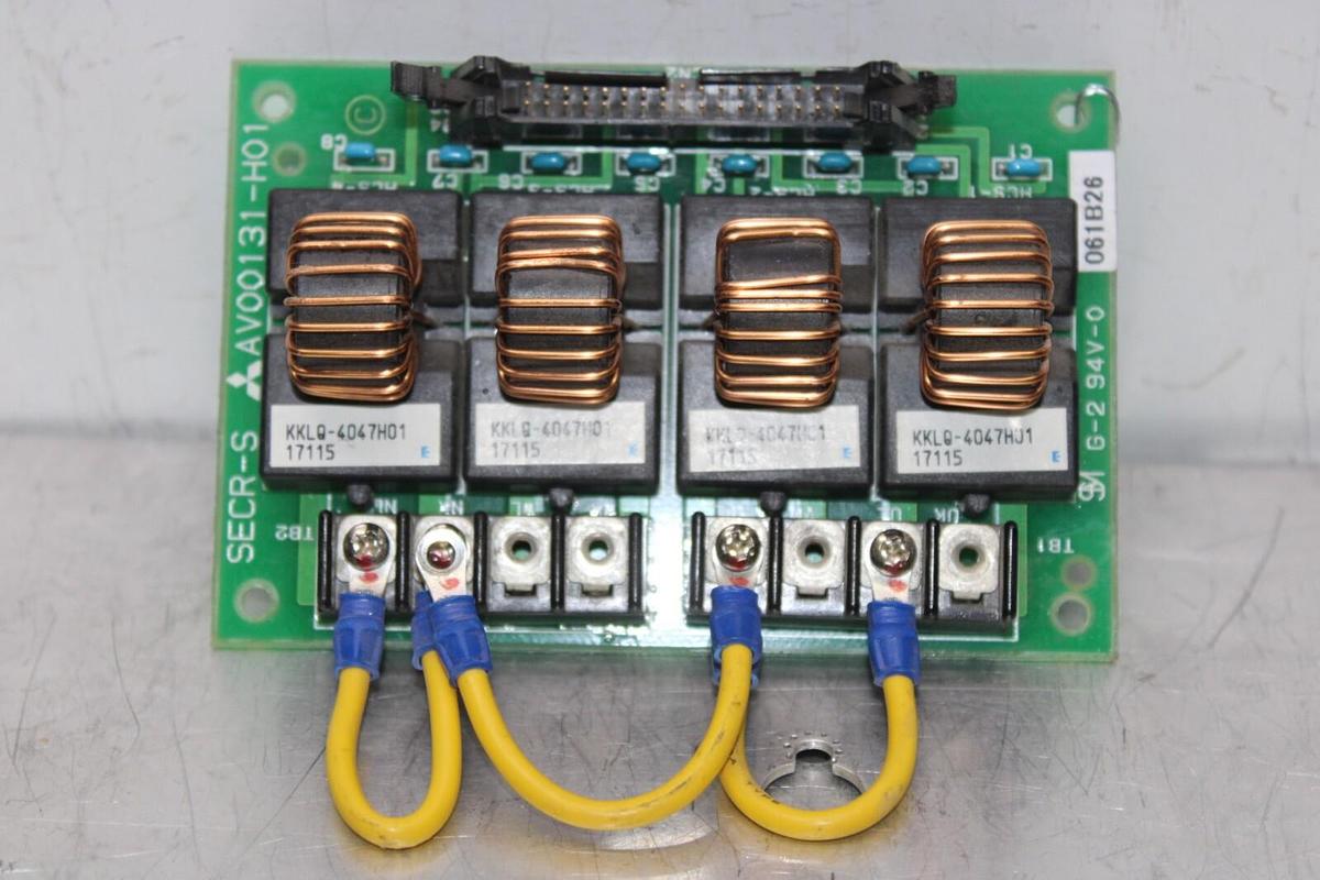 Used MITSUBISHI SECR-S HVAC CIRCUIT BOARD AV00131-H01 061B26 **WARRANTY INCLUDED**