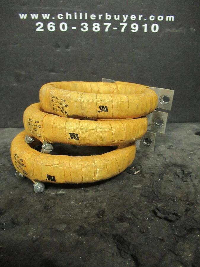 Used (3) YORK CT 025-27960-000 CURRENT TRANSFORMER TTI-14211 2600:1 5 VA **WARRANTY**