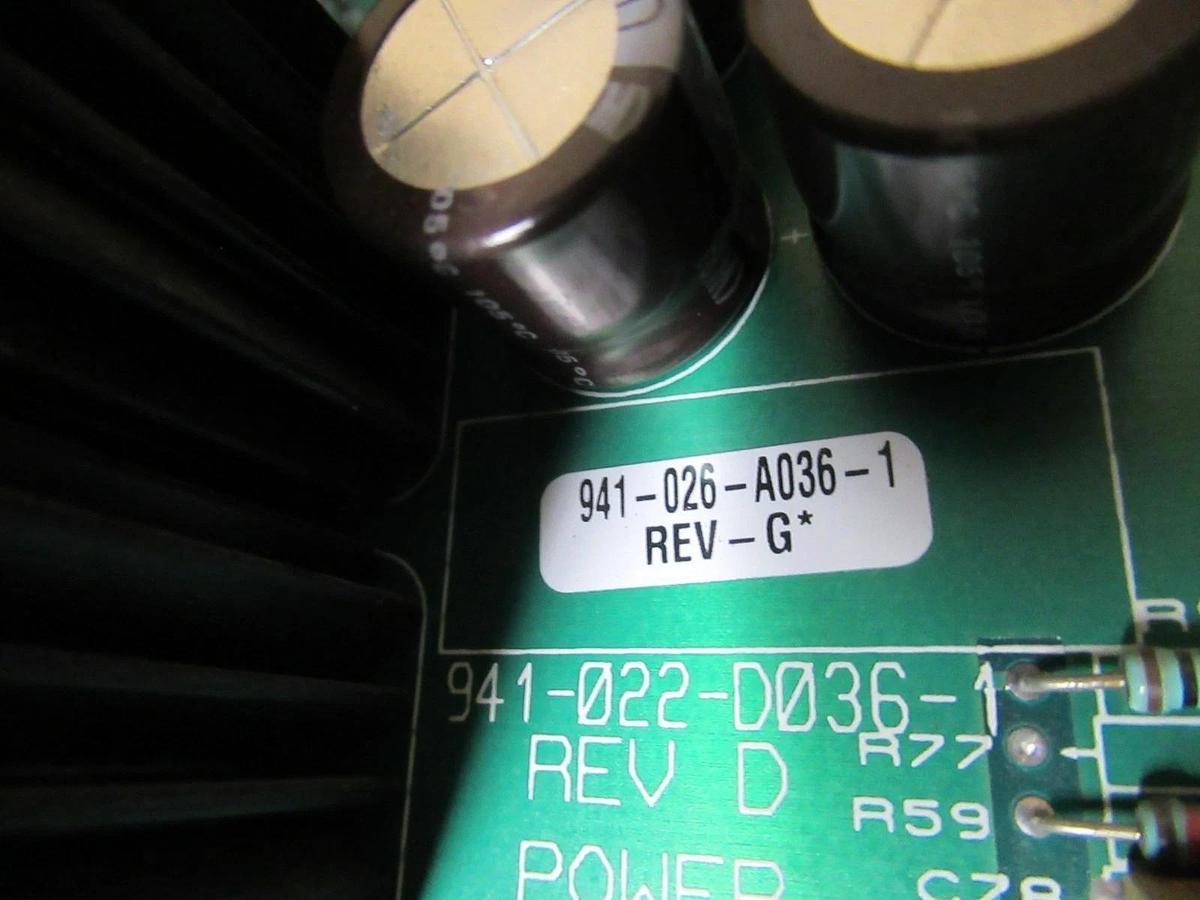 Used INTERNATIONAL POWER SYSTEMS POWER SUPPLY BOARD 941-026-A036-1 REV.G * WARRANTY *