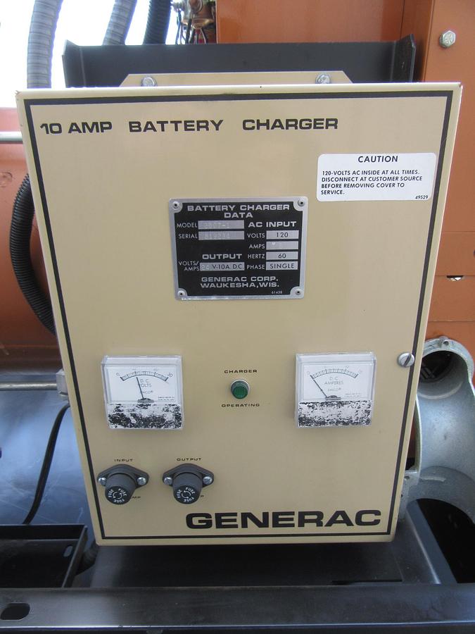 Used 60 KW DIESEL GENERATOR GENERAC 120/240 VOLT SINGLE PHASE 389 HOURS VIDEO WE SHIP