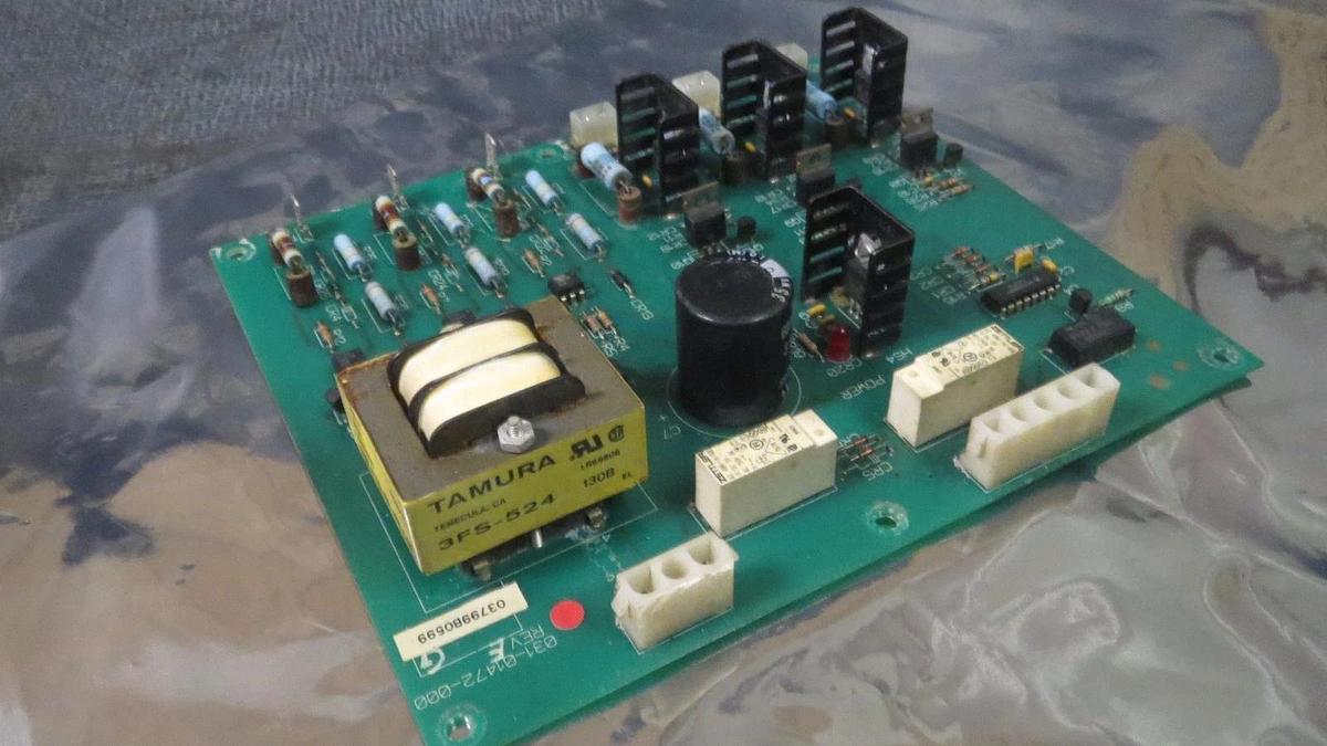 Used YORK SCR TRIGGER CIRCUIT BOARD MODEL/REVISION: 031-01472-000 REV E **WARRANTY**