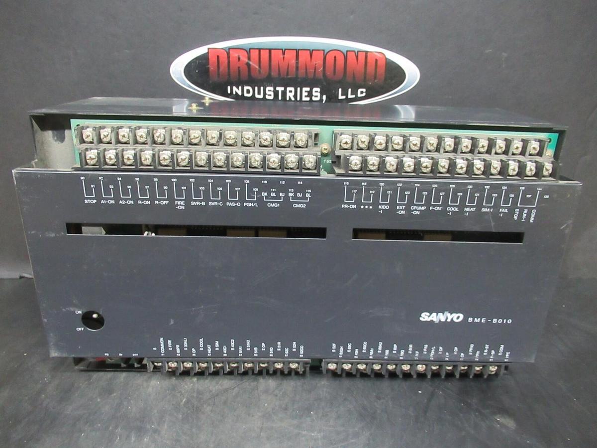 Used SANYO DENKI PROGRAMMABLE LOGIC CONTROLLER BME-B010 **WARRANTY INCLUDED**