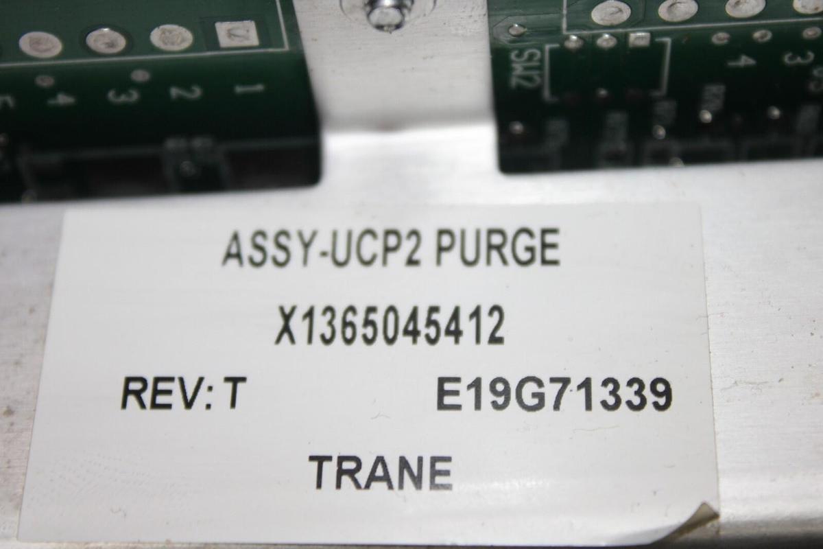 Used TRANE CHILLER UCP32 PURGE MODULE X1365045412 REV. T **WARRANTY INCLUDED**