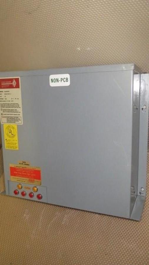 Used MYRON ZUCKER CAPACITOR CALMOUNT SERIES, KVAR 20, 480 V, 3 PHASE -- KIM43020-3