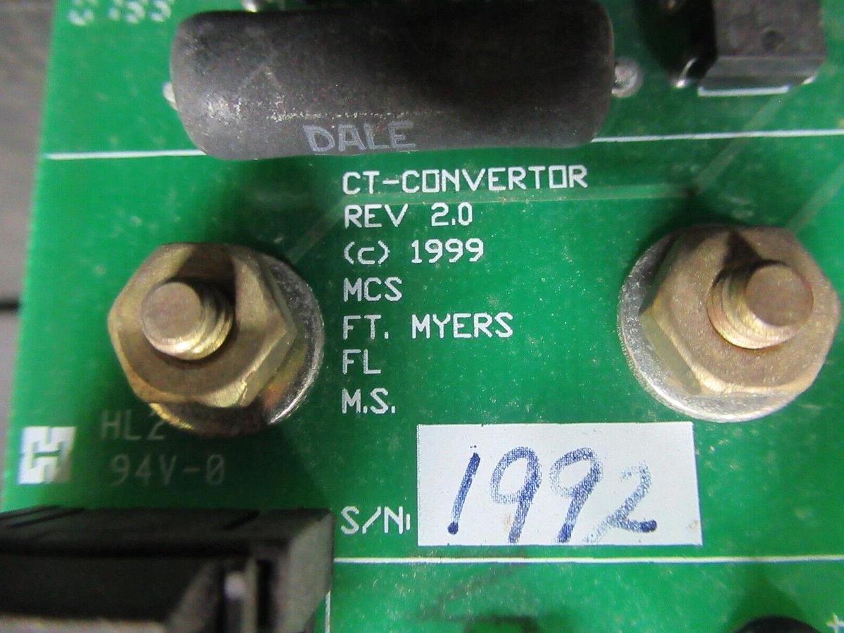 Used INSTRUMENT TRANSFORMER 2-SFT-251-0.2 50-400 HZ 250:0.2 6 VA 600 V W/ CONVERTER