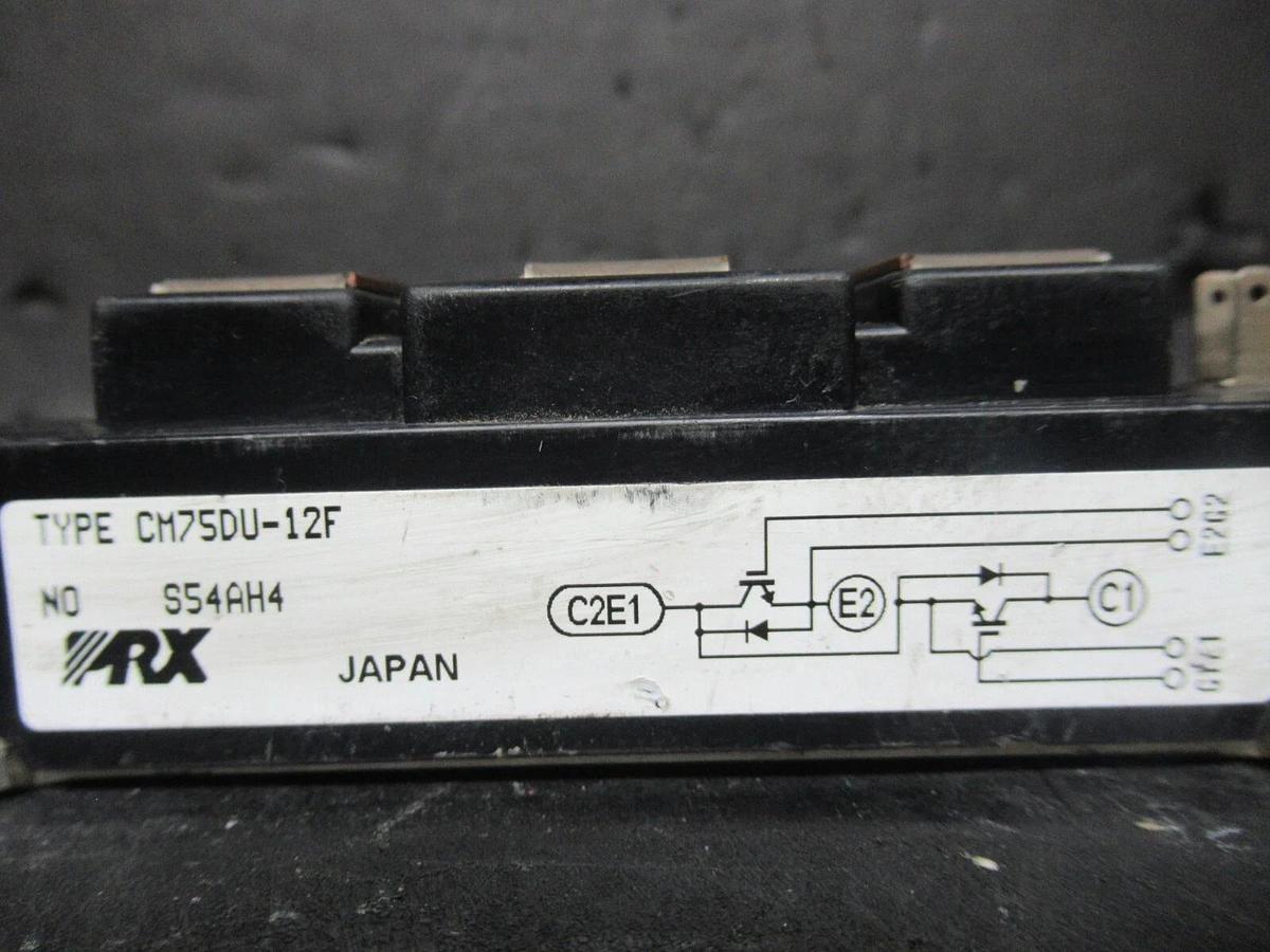 Used PRX POWERBLOCK IGBT POWER MODULE CM75DU-12F S54AH4 *WARRANTY INCLUDED*