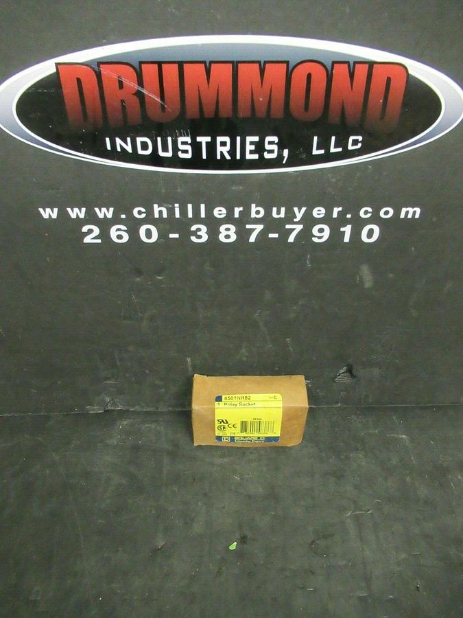 NEW OPEN BOX SQUARE D 8501NR82 SER. C RELAY SOCKET **WARRANTY INCLUDED**