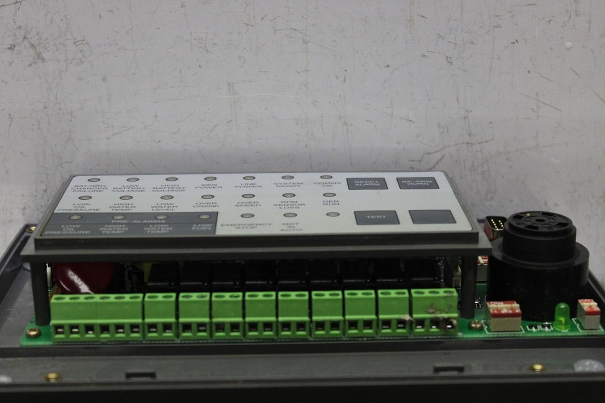 Used GENERAC GENERATOR ANNUNCIATOR AND ALARM MODULE 0G4525A REV. C **WARRANTY**