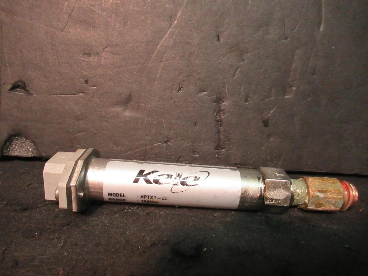 Used KELE PTX1-02 STAINLESS STEEL PRESSURE SENSOR TRANSMITTER PTX1 ±1% ACCURACY