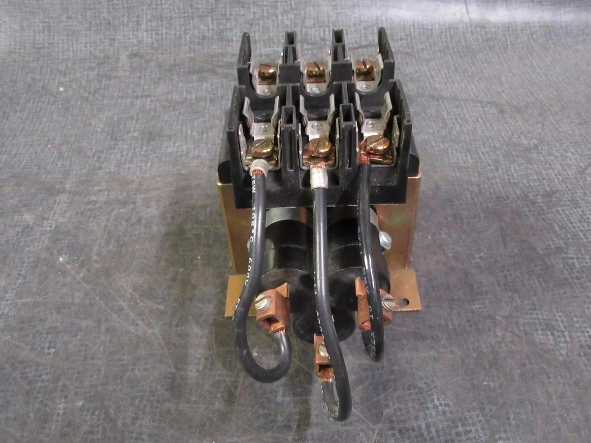 Used MAGNECRAFT FUSIBLE MERCURY RELAY 35 AMP 3 PHASE 480V MODEL: ML35AAA-001S-120A