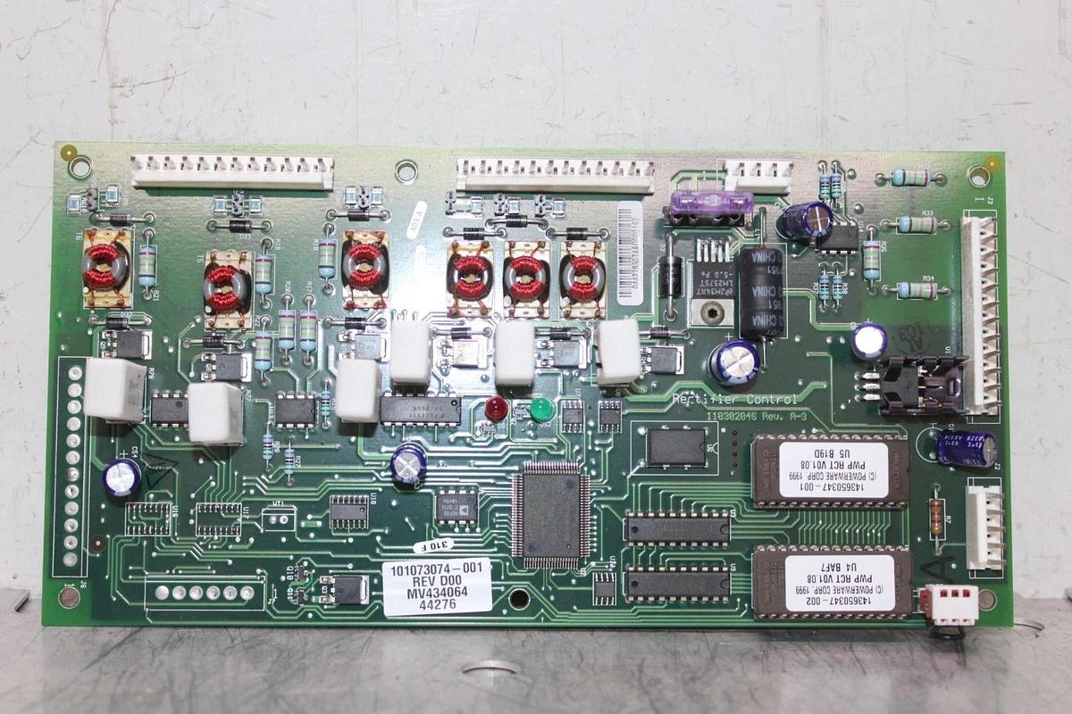Used EXIDE RECTIFIER CONTROL CIRCUIT BOARD 101073074-001 REV. D00 *WARRANTY*