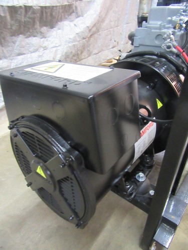 Used 25KW SINGLE PHASE 120/240V SINGLE PHASE KUBOTA DIESEL GENERATOR STAMFORD NO WAIT