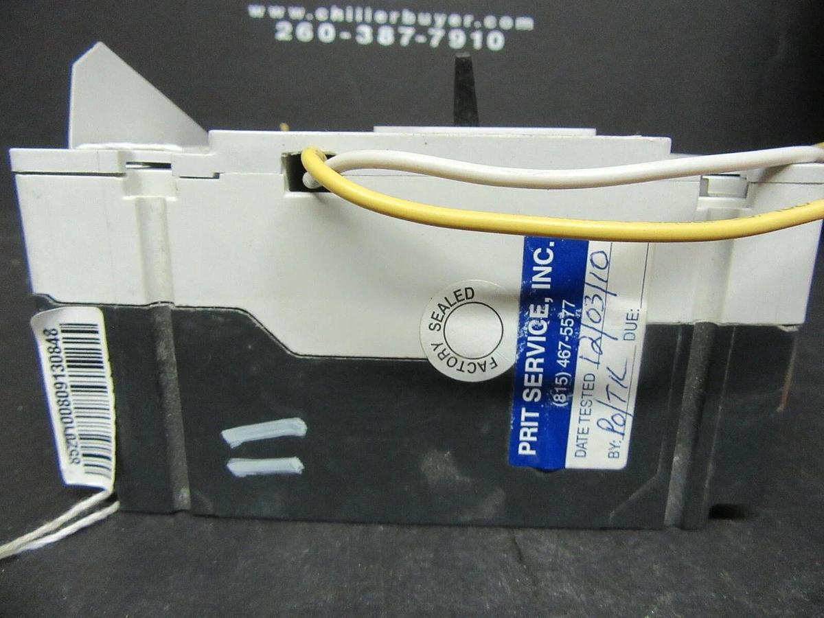 Used 15 AMP ALLEN BRADLEY BREAKER 140U-H6C3-C15 3 POLE 480 VAC W/ SHUNT TRIP AND AUX.