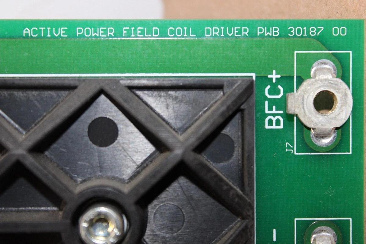 Used ACTIVE POWER FIELD COIL DRIVER CIRCUIT BOARD 30187_00 30186 RE. B W/ SKIIP-84-EC