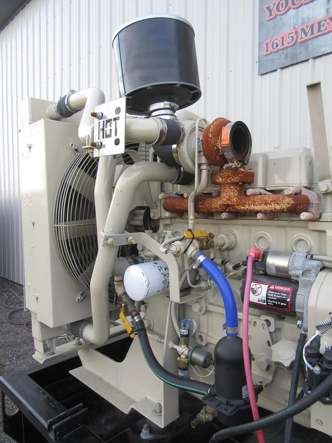 Used 60 KW DIESEL GENERATOR KATOLIGHT 120/240V RE-CONNECTABLE 449 HRS VIDEO WE SHIP