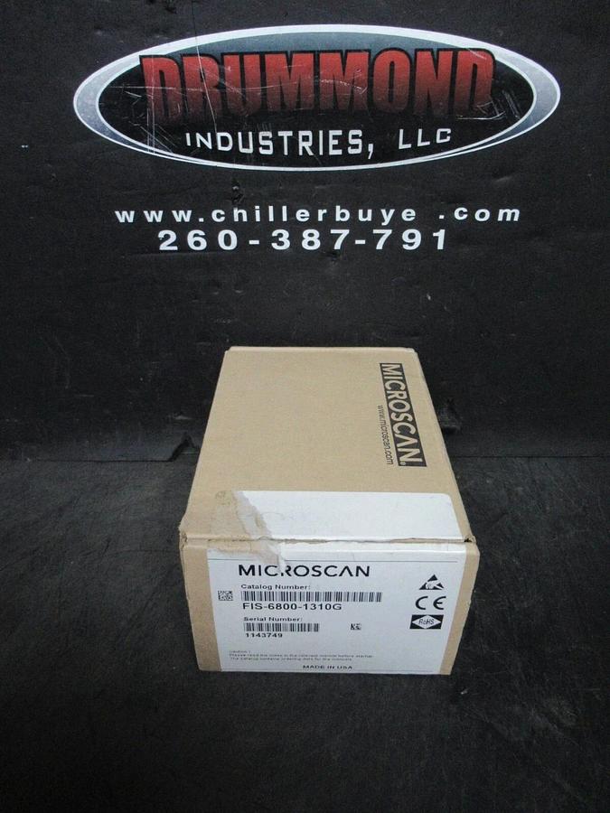 NEW IN BOX MICROSCAN QX HAWK BARCODE SCANNER FIS-6800-1310G 6 WATT 5-28 VDC
