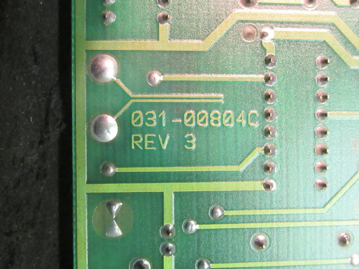 Used YORK CIRCUIT BOARD 031-00804C REV D 031-00804C000 CHILLER STARTER CONTROL MODULE