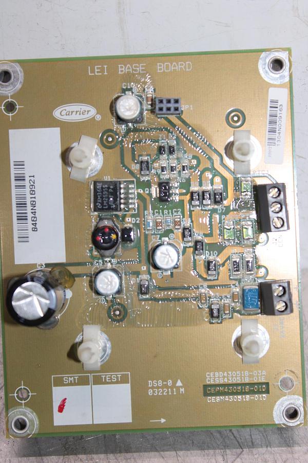 Used CARRIER HVAC CONTROL CIRCUIT BOARD CEPL130346-01 CEBD4303446-05A