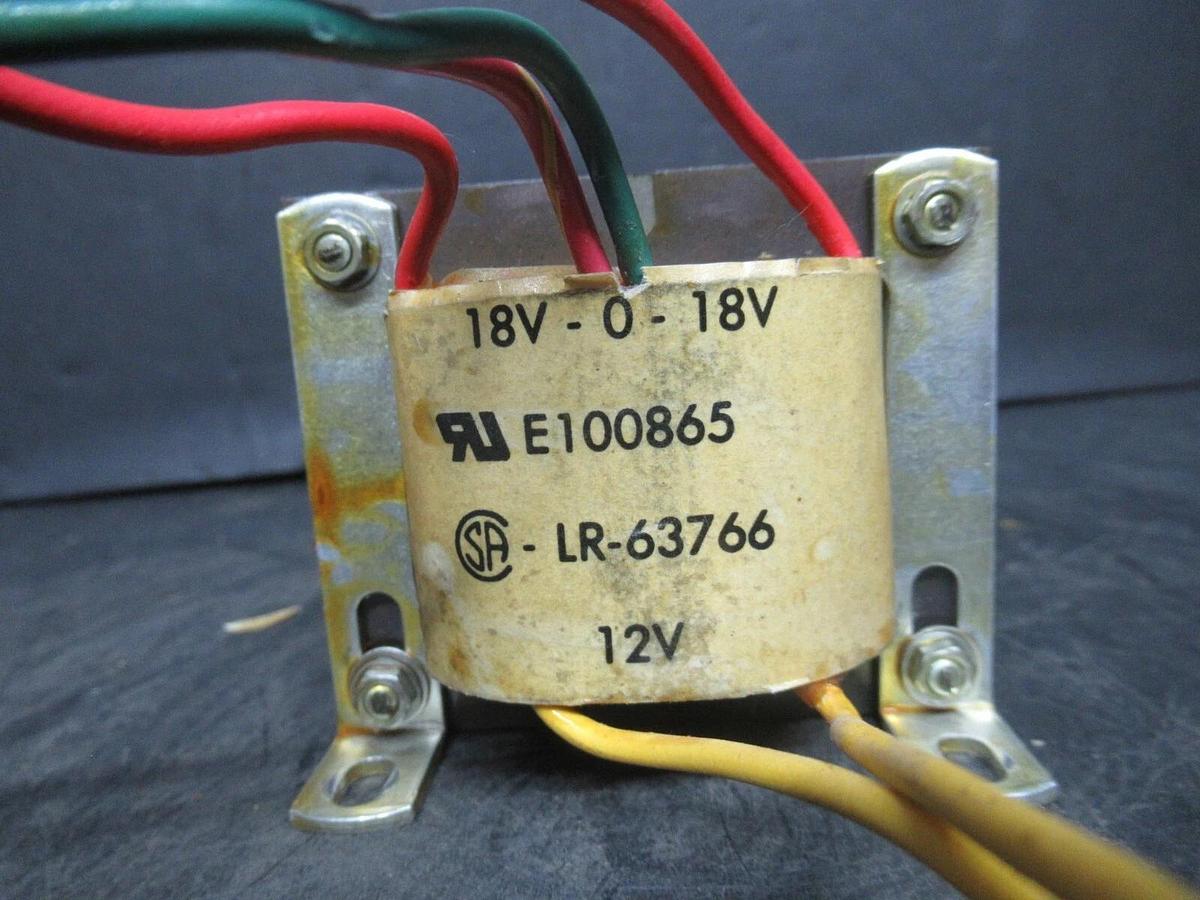 Used YORK 025-025135C TRANSFORMER PRI: 101-136 VOLT 0.78 AMP SEC: 12-18 VOLT