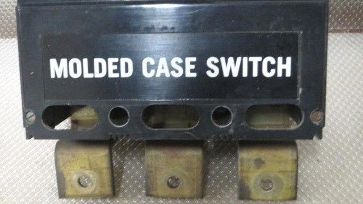 Used CUTLER HAMMER MOLDED CASE SWITCH LN360600A 600 AMP 600 VAC 3-POLE *WARRANTY*