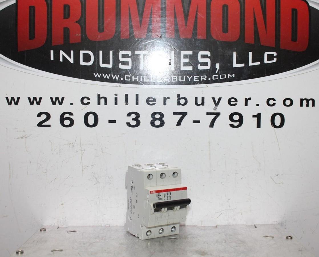 Used ABB CIRCUIT BREAKER S203-K40A 480/277 VAC 3-POLE 40 AMP **WARRANTY INCLUDED**