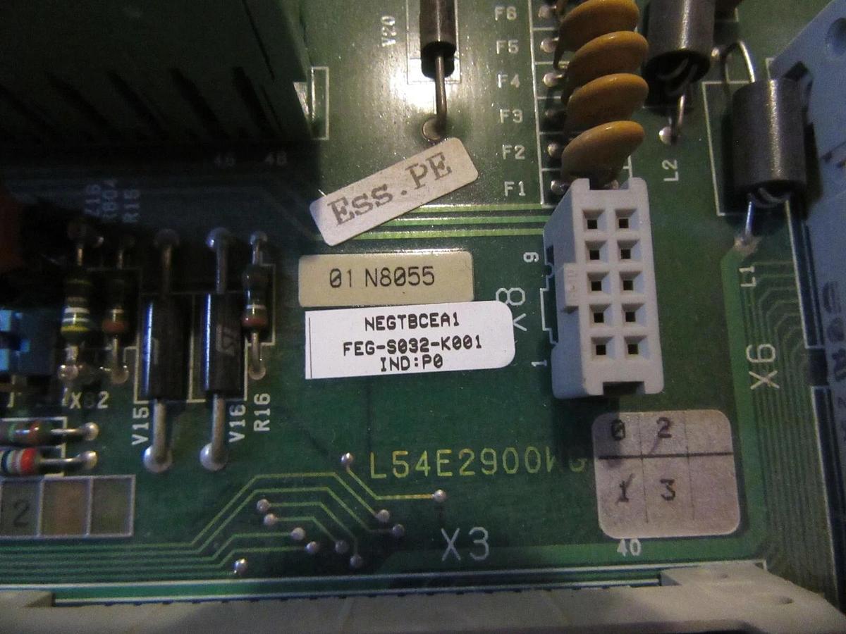 Used GE / WOODWARD / ALSTOM CI-54-325820 REV B CIRCUIT BOARD MODULE SCH-54-325821