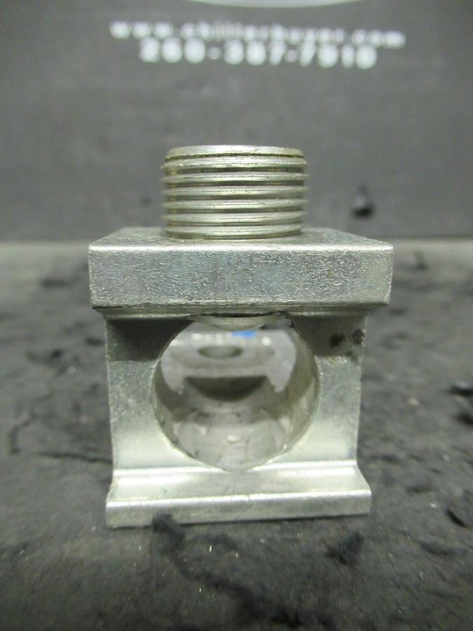Used (3) QTY CMC AB500-1 1 SINGLE BARREL MECHANICAL CONNECTOR LUGS TAP 500 KCMIL - 4