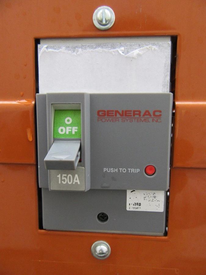 Used 30 KW DIESEL GENERATOR GENERAC 120/240 VOLT SINGLE PHASE 519 HOURS VIDEO WE SHIP