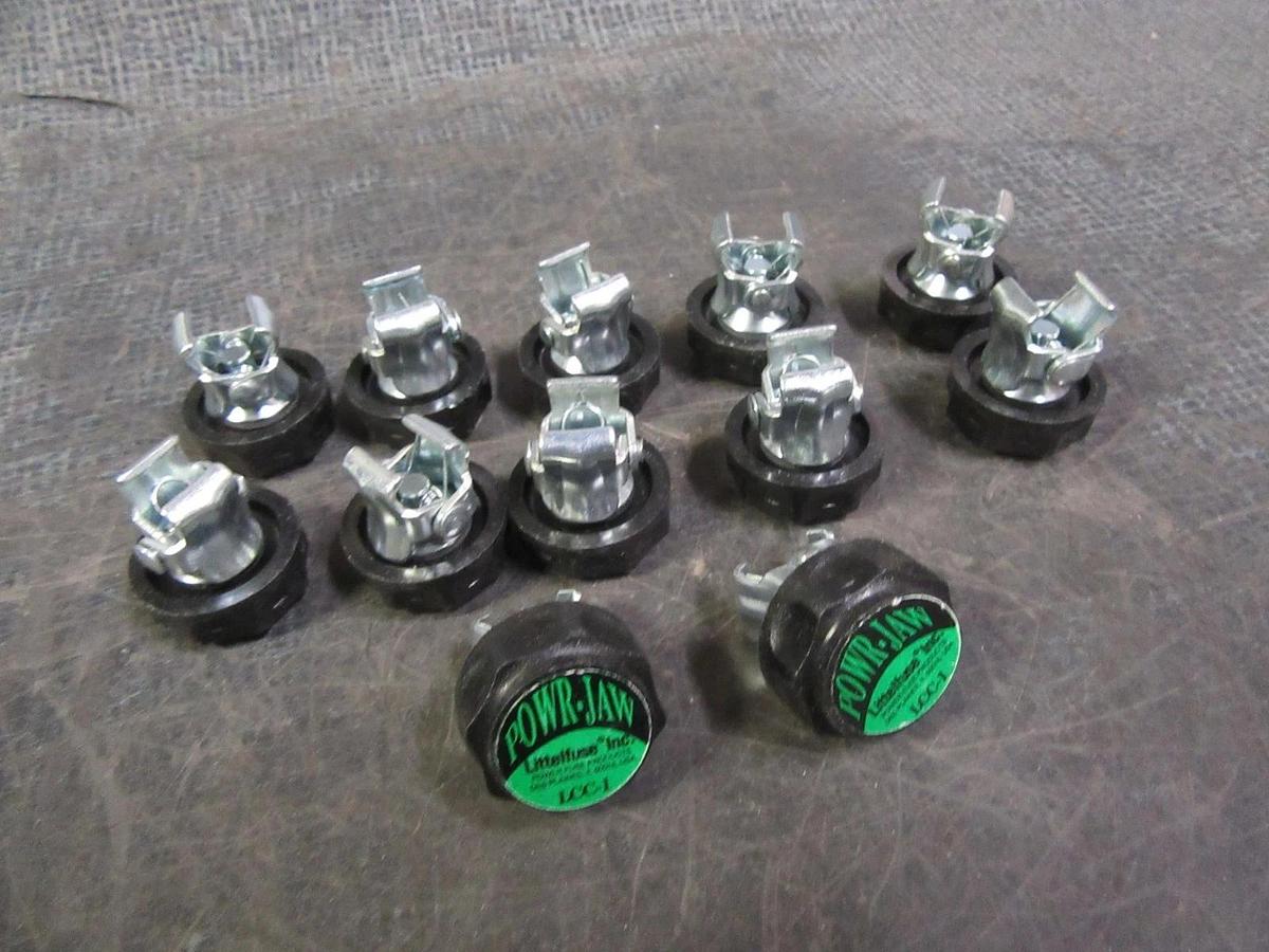 (1) LITTELFUSE LCC1 POWR JAW CLAMPS 30A 250V NO BOX