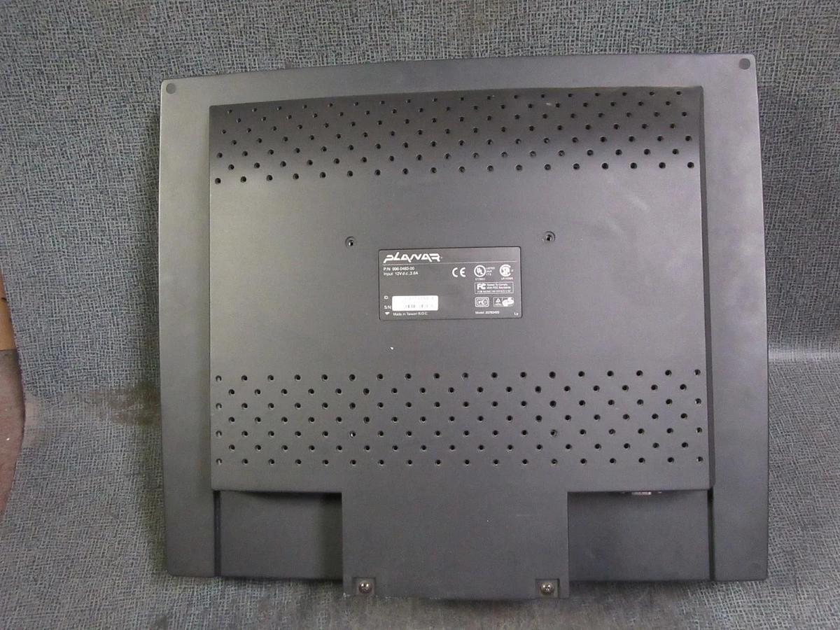 Used PLANAR 17.4IN LCD MONITOR RESISTIVE TOUCH SCREEN 996-0483-00 **WARRANTY**