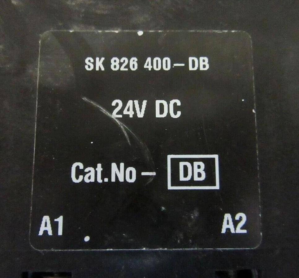 Used ABB CONTACTOR EH-260 600 VAC 300 AMP 250 HP 3-PHASE 3-POLE COIL: 24 VDC