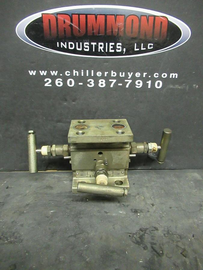 Used ANDERSON GREENWOOD M4AVIC TR68 INSTRUMENT MANIFOLD 4000 - 6000 PSI @ 200 - 500 F
