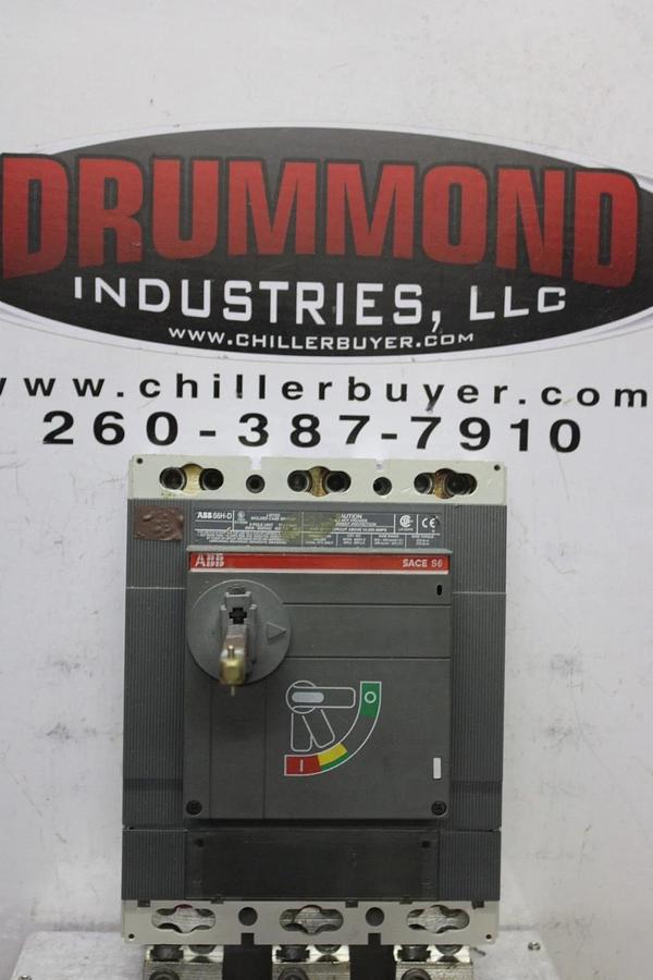 Used ABB MOLDED CASE SWITCH SACE S6 S6H-D 600 AMP 600 VAC 3-POLE **WARRANTY**