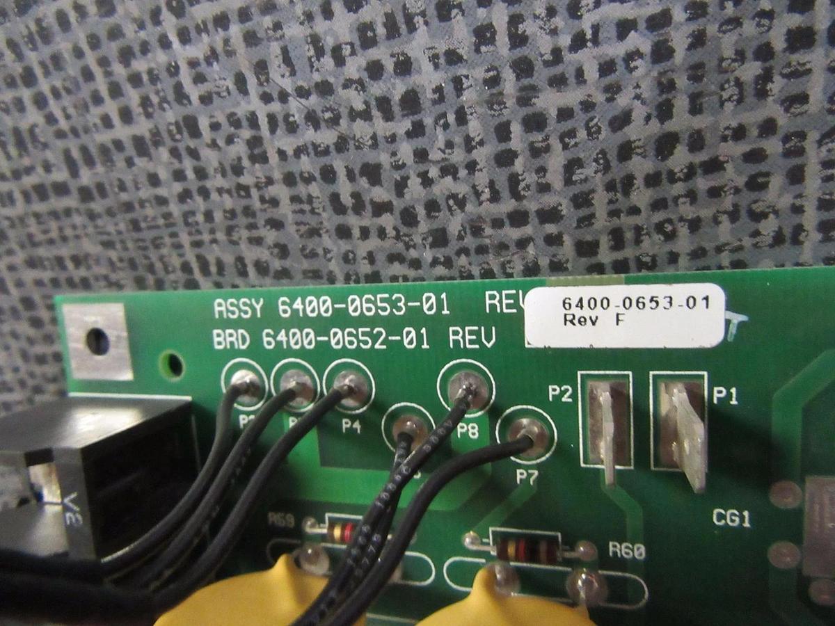 Used TRANE CHILLER CONTROL BOARD ASSEMBLY MODEL: 6400-0653-01 ; 6400-0652-01