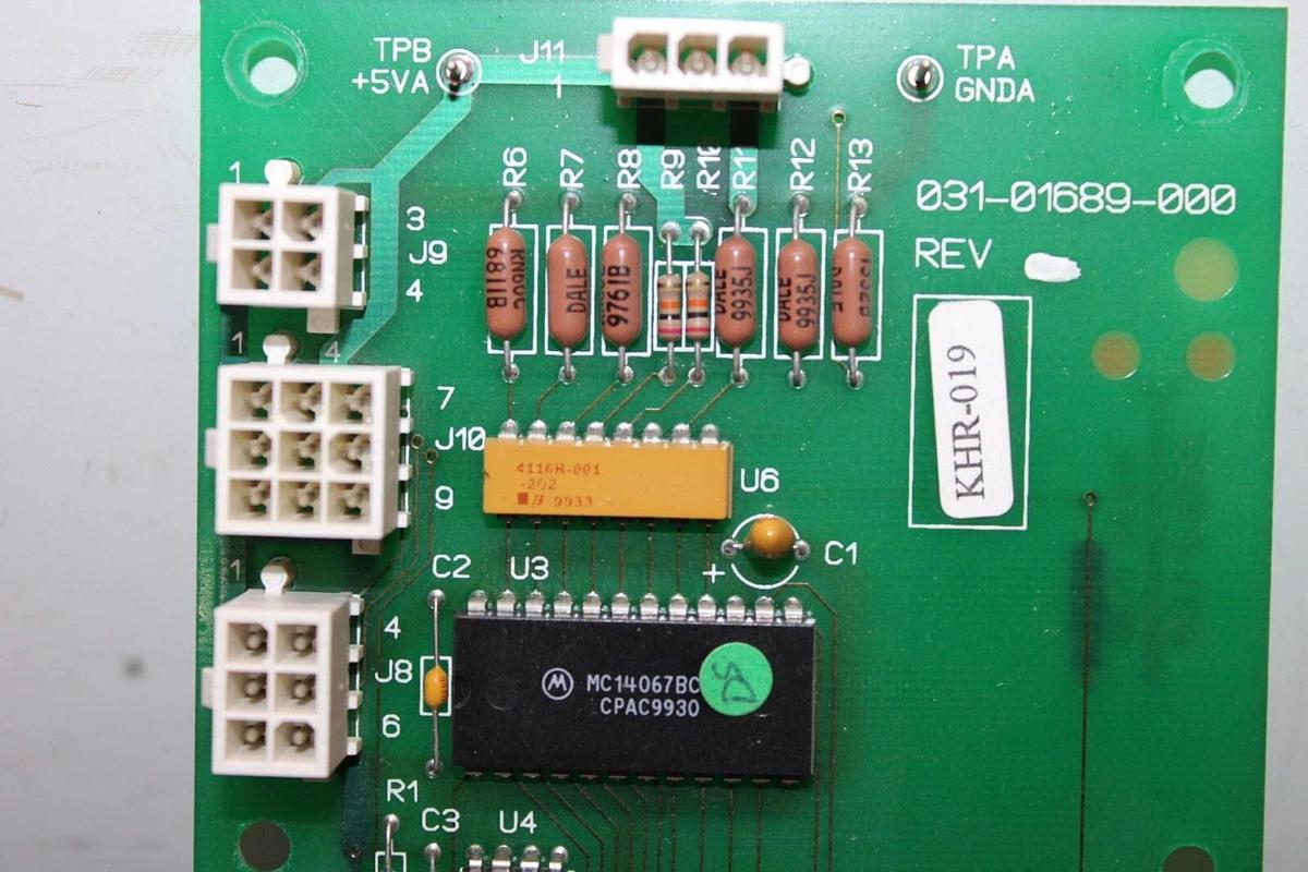 Used YORK CIRCUIT BOARD I/O EXPANSION BOARD 031-01689-000 **WARRANTY INCLUDED**