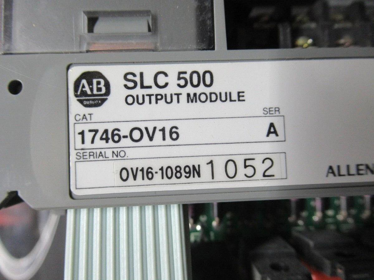 ALLEN BRADLEY SLC-500 OUTPUT MODULE 1746-OV16 SER. A *NEW SURPLUS*