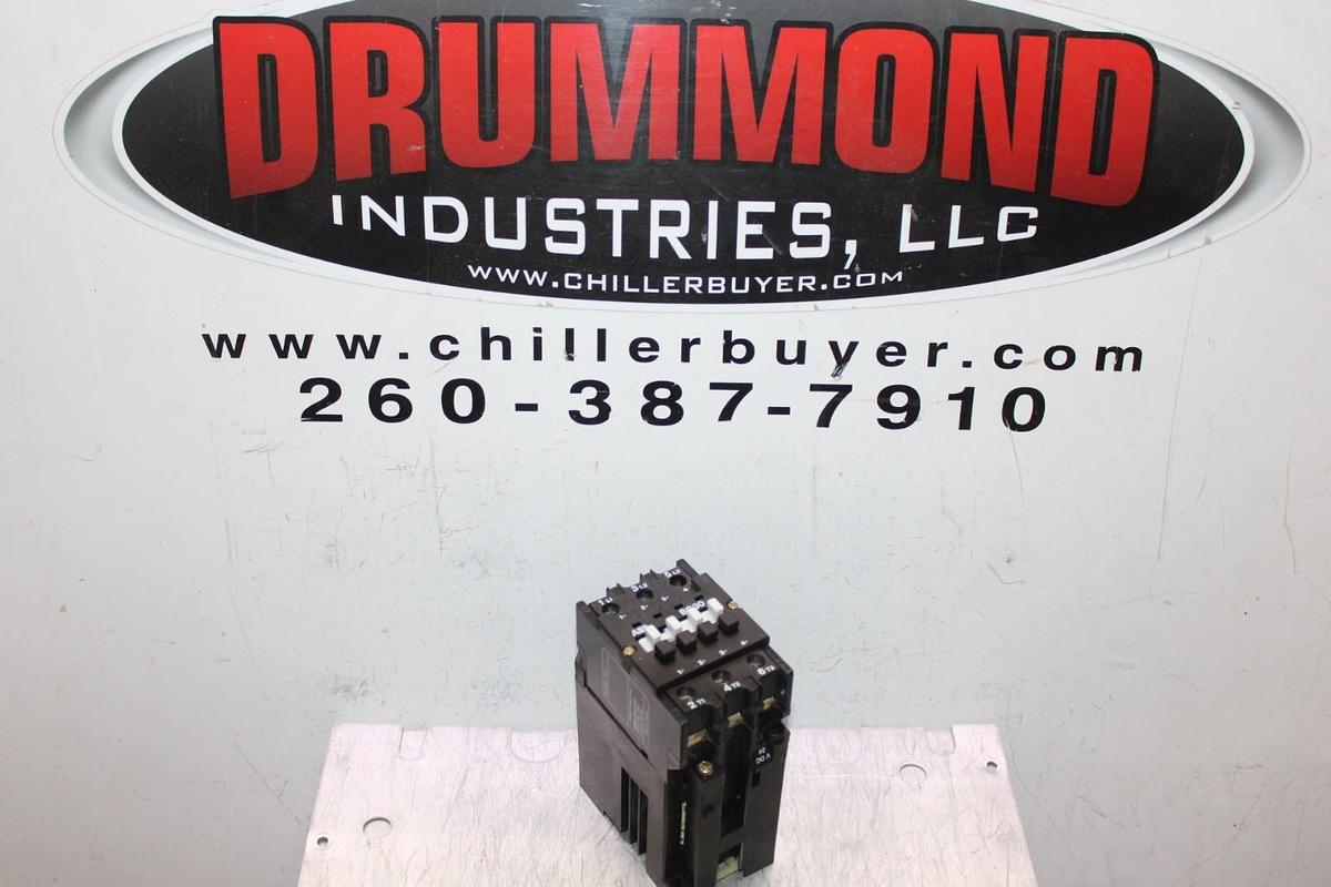 Used ABB CONTACTOR BC30 45 AMP 600 VAC 3-POLE 30 HP COIL: 24 VDC