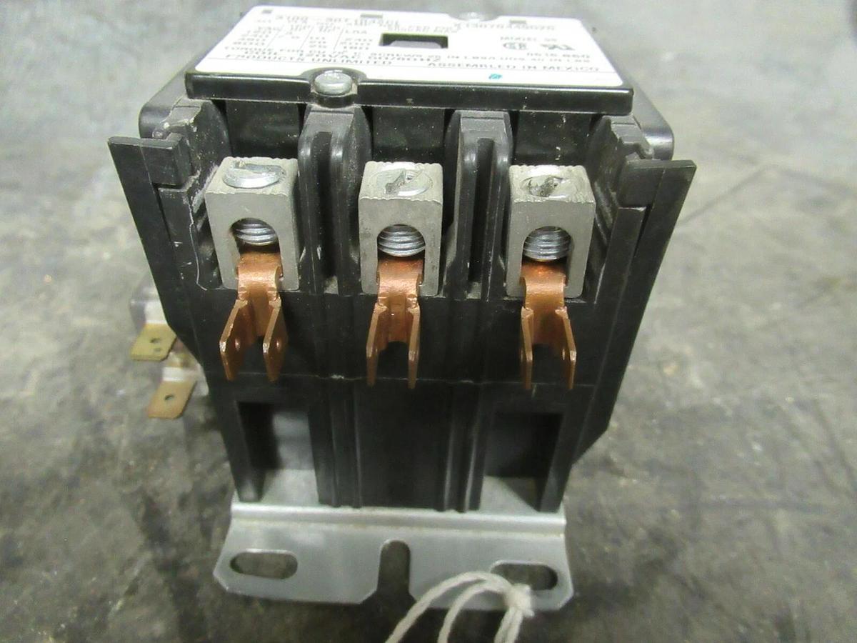Used 40 AMP PRODUCTS UNLIMITED 3100-30T1042CL X13070449020 600 VAC 25 HP 50 AMP/RES