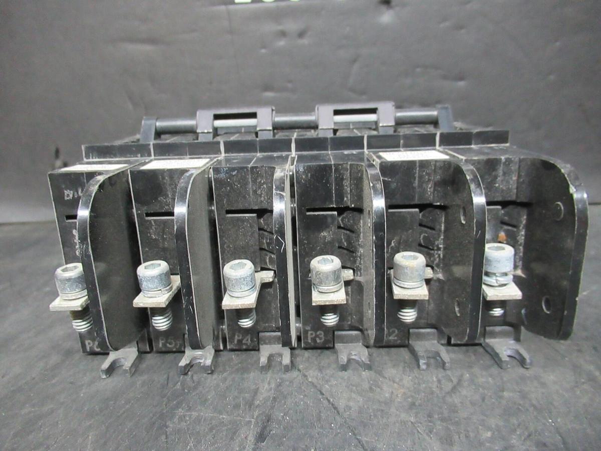 Used HEINEMANN BREAKER CF6-Z1-21 CF6-G8-DU 56 AMP TRIP 240 VAC HH83XE629A