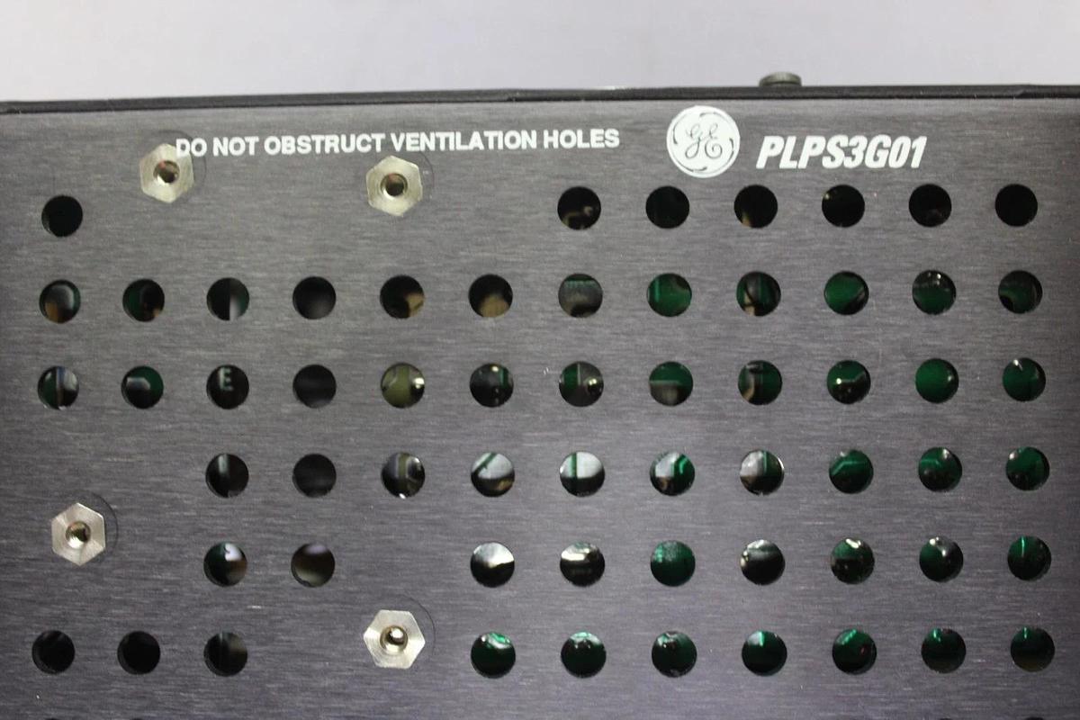 Used GENERAL ELECTRIC POWER SUPPLY UNIT PLPS3G01 36-72 VDC 3-6 AMP PG418