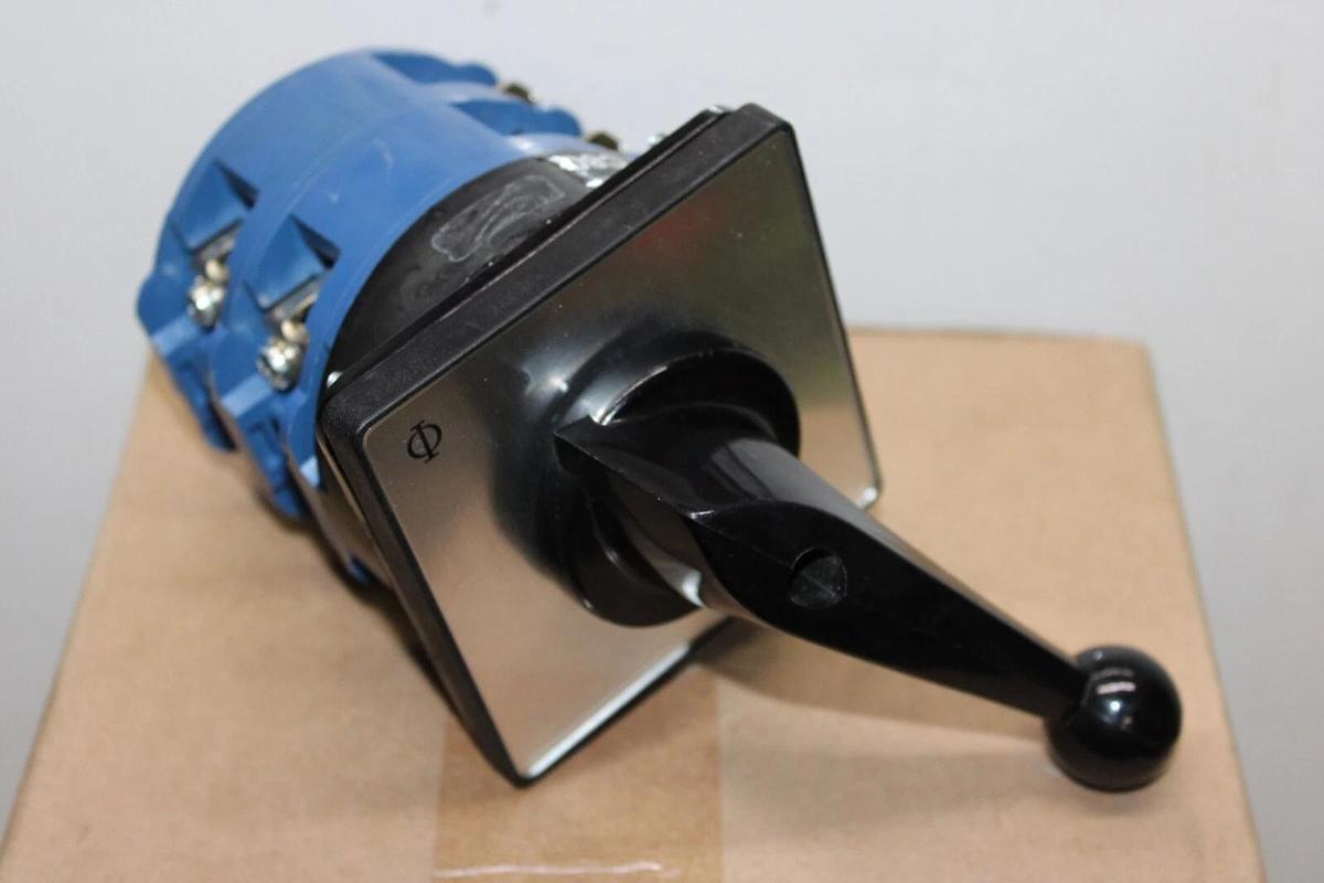 Used KRAUS & NAIMER 2-POSITION ROTARY SWITCH C80 100 AMP / 600VAC **WARRANTY**