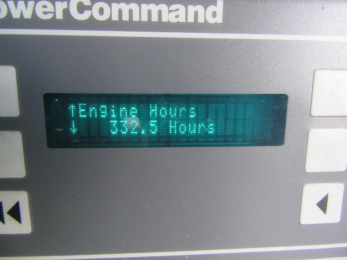 Used 35 KW GENERATOR NATURAL GAS LP PROPANE CUMMINS ONAN 120/240 VOLT 1 PH 332 HRS