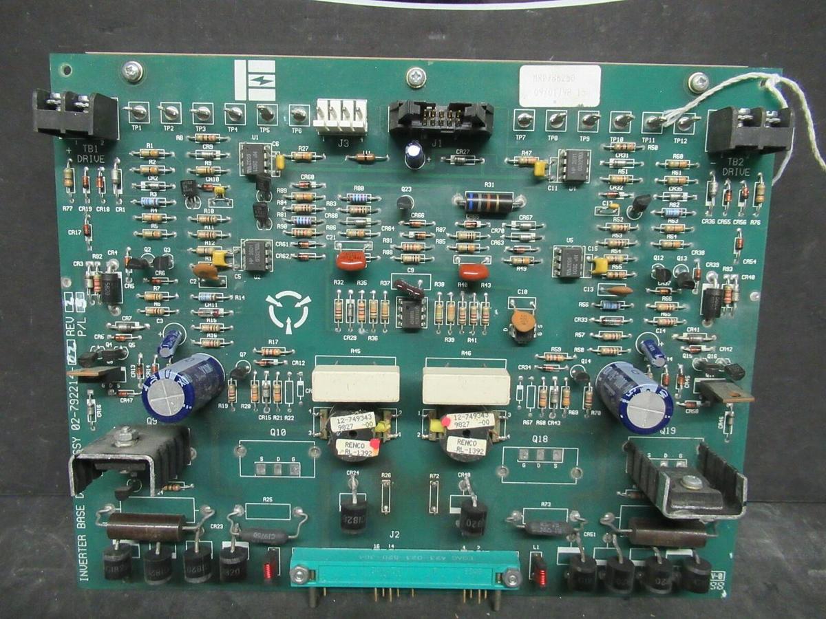 Used LIEBERT INVERTER BASE DRIVE 02-792214-02 REV. 2 P/L 5