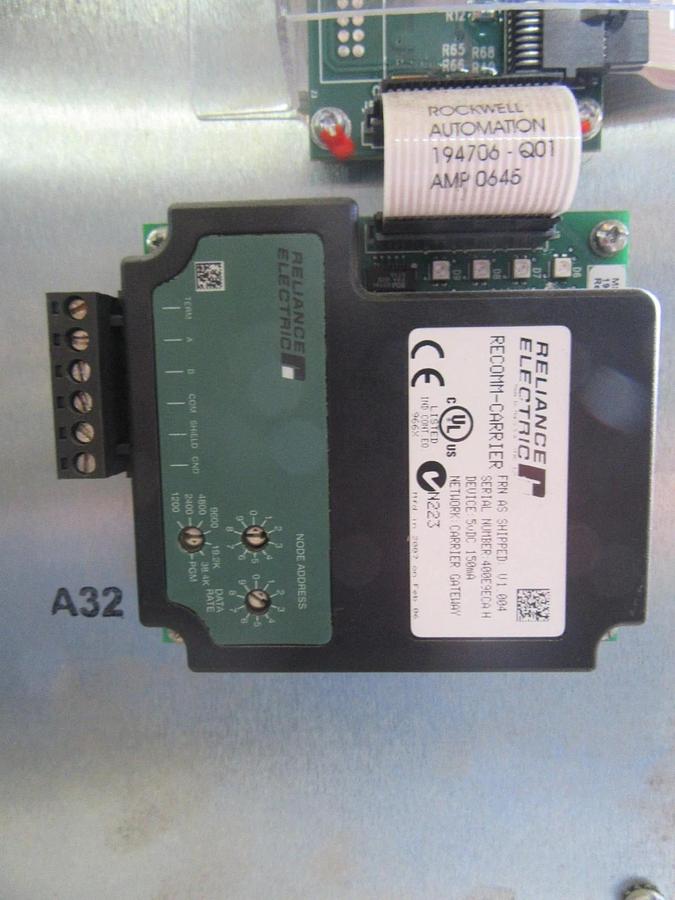 Used CARRIER RELIANCE LIQUIFLO LF200460AAR LIQUID COOLED DRIVE 366 KVA 440 AMPS