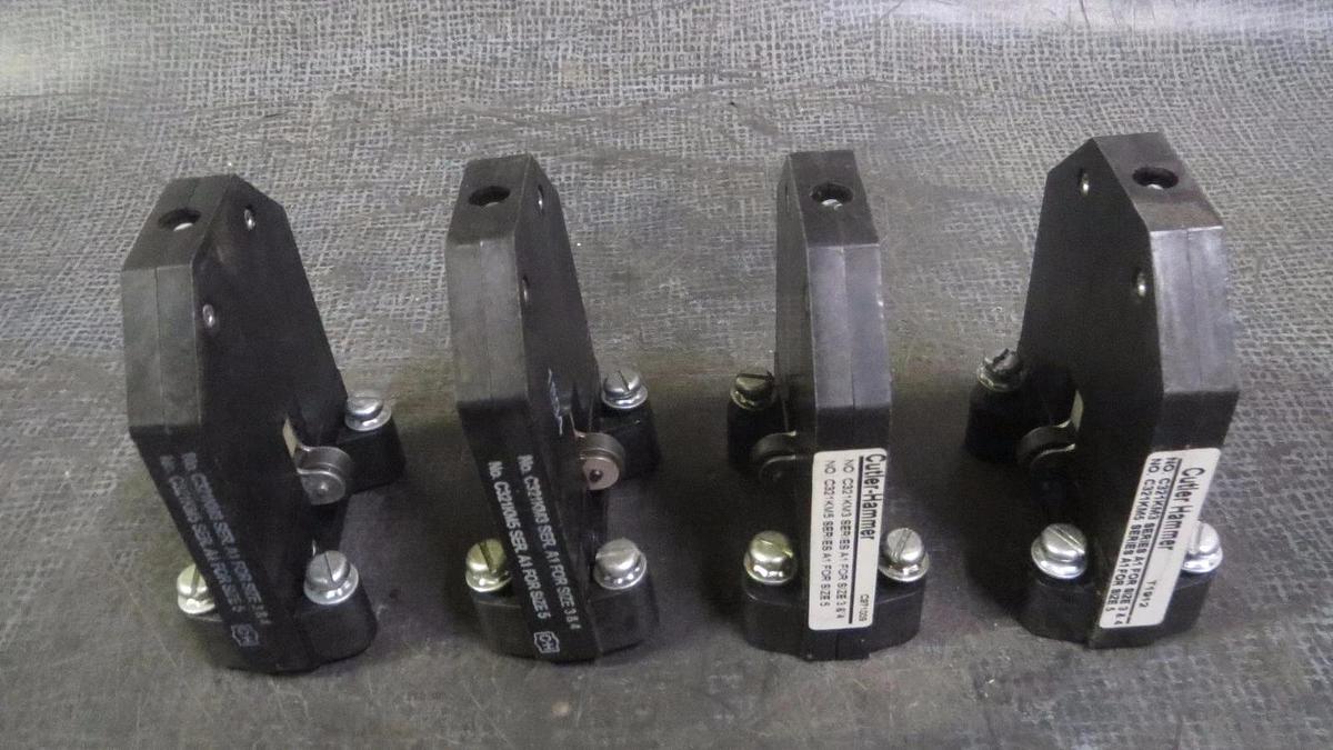 Used (1) CUTLER HAMMER OEM MECHANICAL INTERLOCK FOR SIZE 3, 4, 5 # C321KM3 # C321KM5