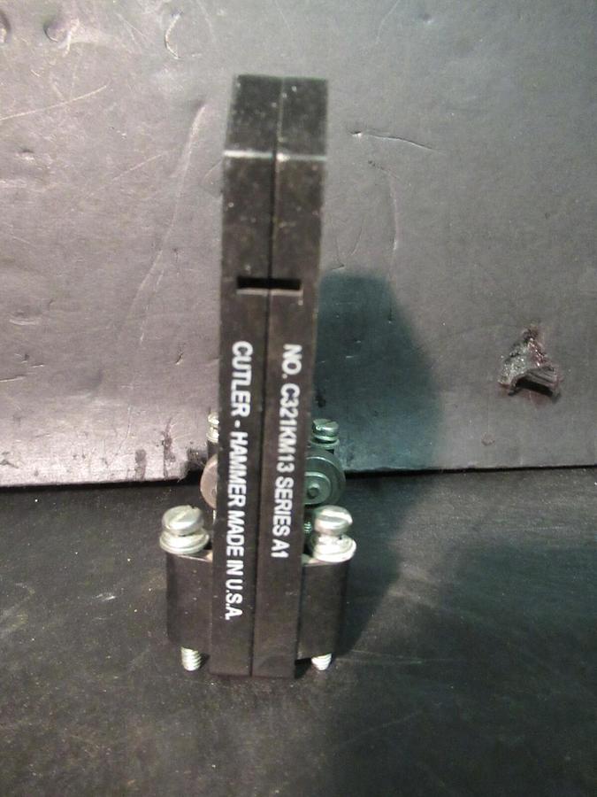 Used CUTLER HAMMER MECHANICAL INTERLOCK C321KM13 SERIES A1 **WARRANTY**