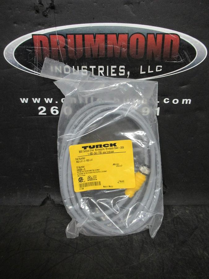 NEW IN BAG TURCK RKS4.4T-2-RSS4.4T EUROFAST SINGLE-ENDED CORDSET